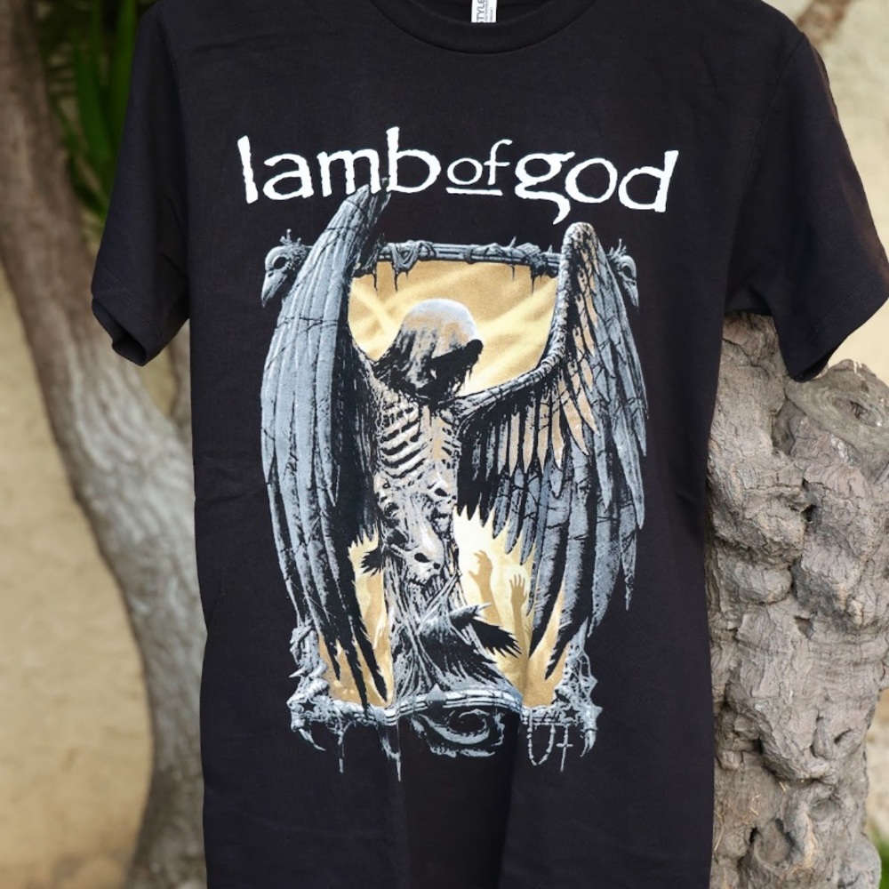 LAMB OF GOD METAL GRAPHIC TSHIRT